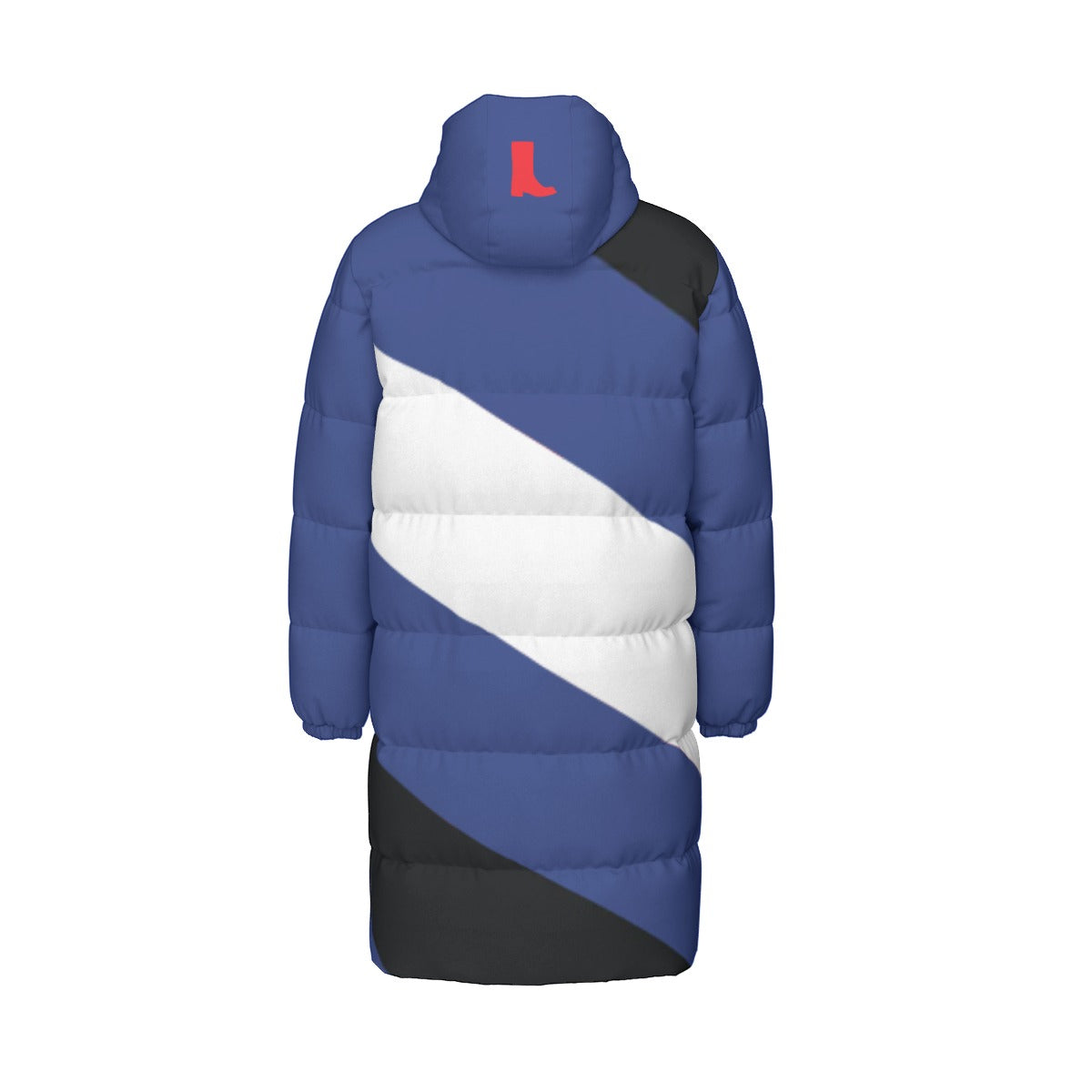 Boot Fetish Pride Flag All-Over Print Unisex Long Down Jacket