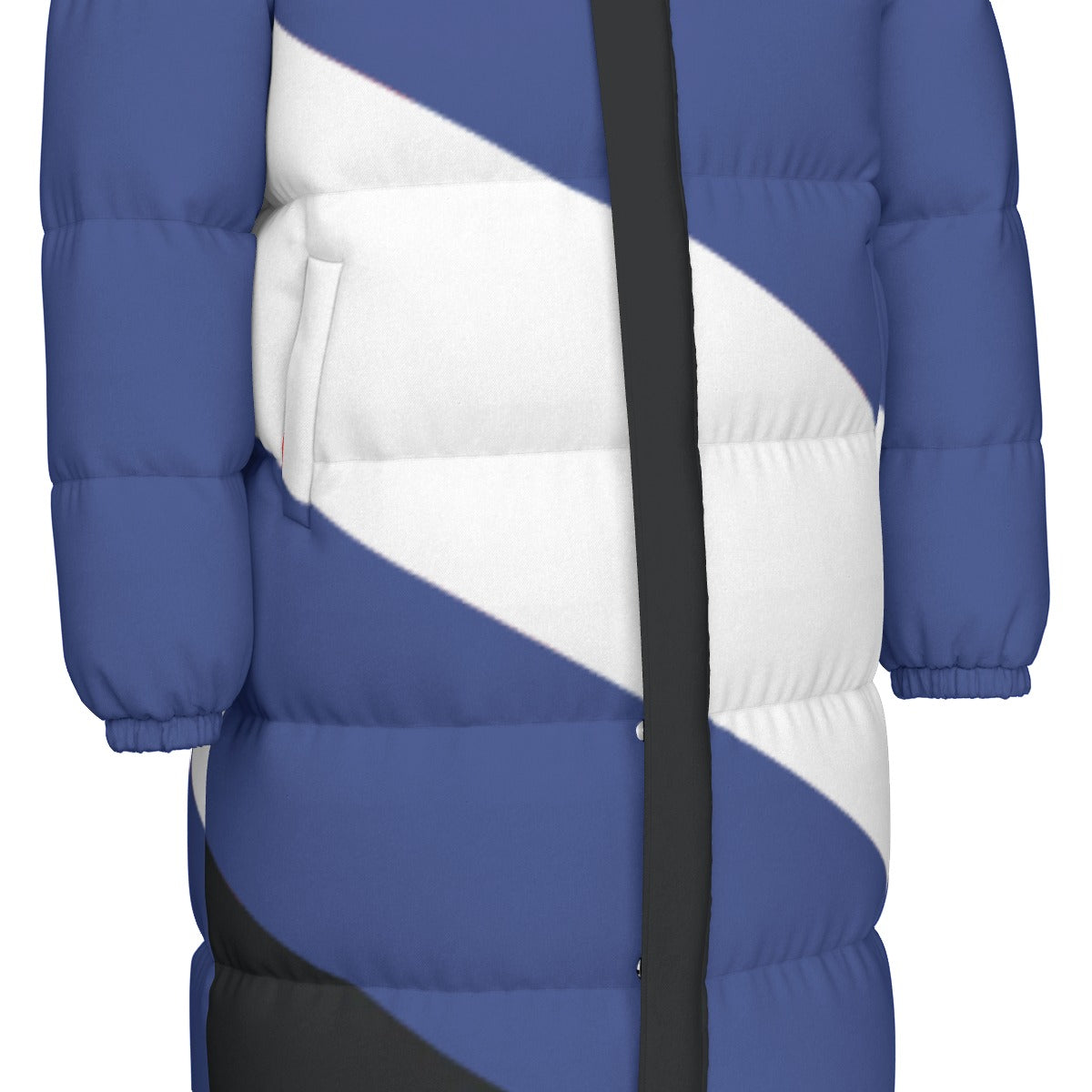 Boot Fetish Pride Flag All-Over Print Unisex Long Down Jacket