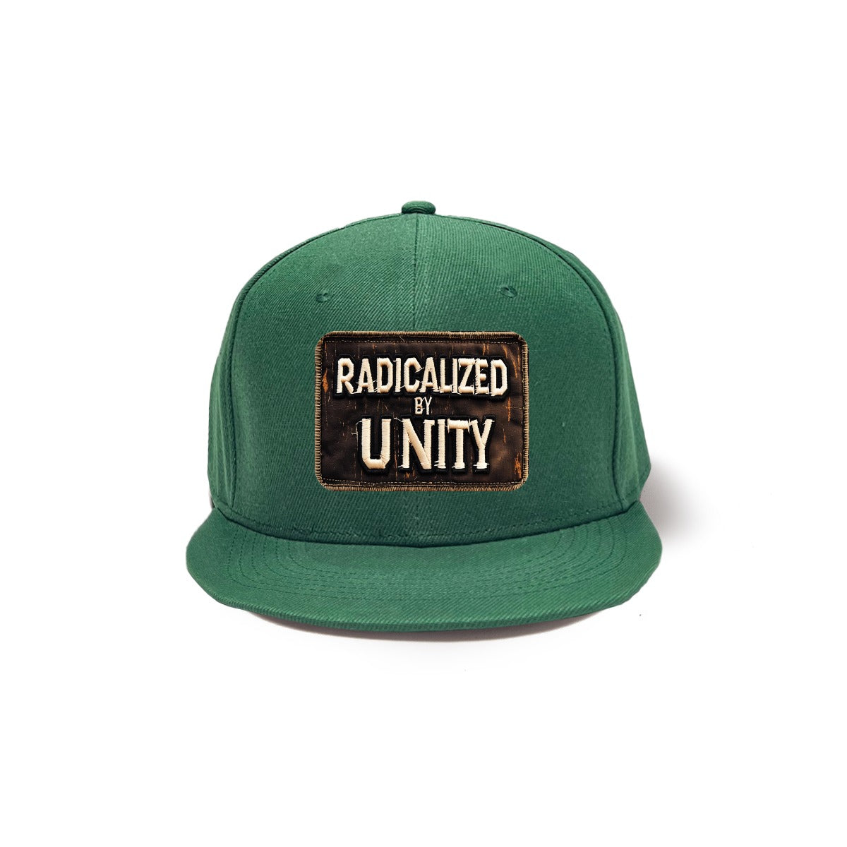 Radicalized By Unity Snapback Hat with Metal Buckle