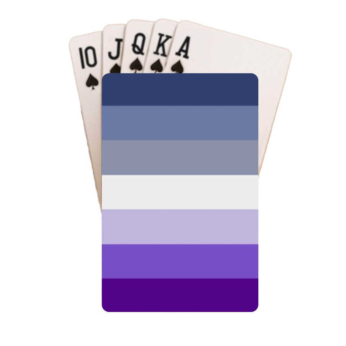 Butch Pride Flag (dorian-rutherford) Playing Cards with Tin Case