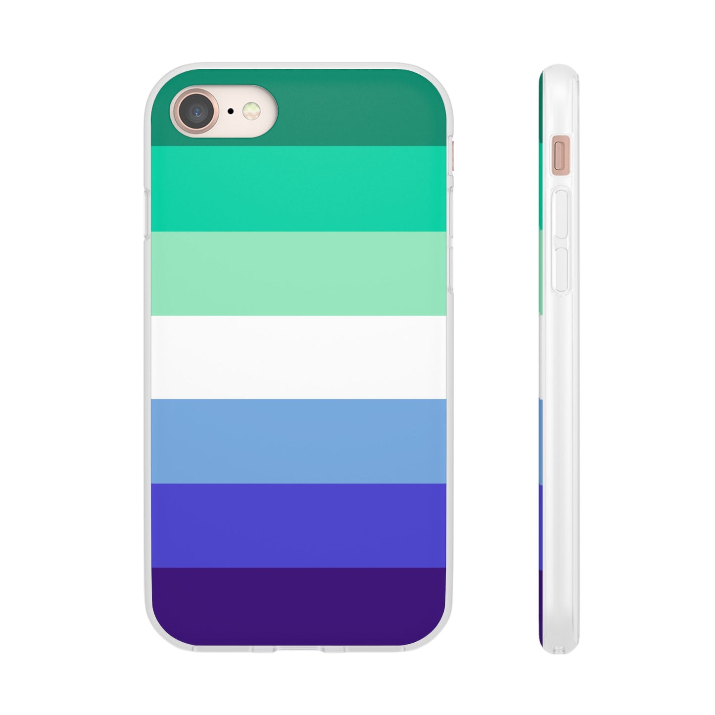 MLM Pride Flag iPhone Flexi Case - Multiple Generations