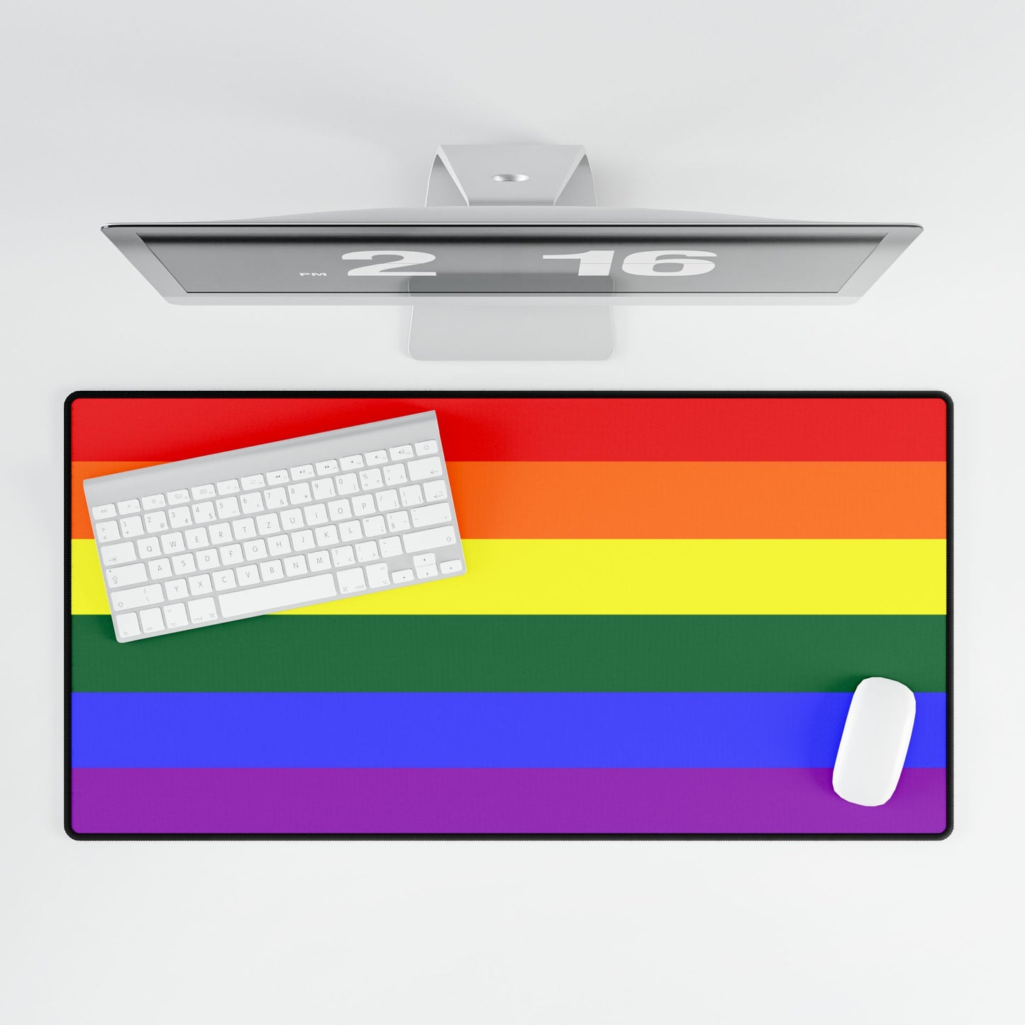 Rainbow Pride Flag Desk Mat