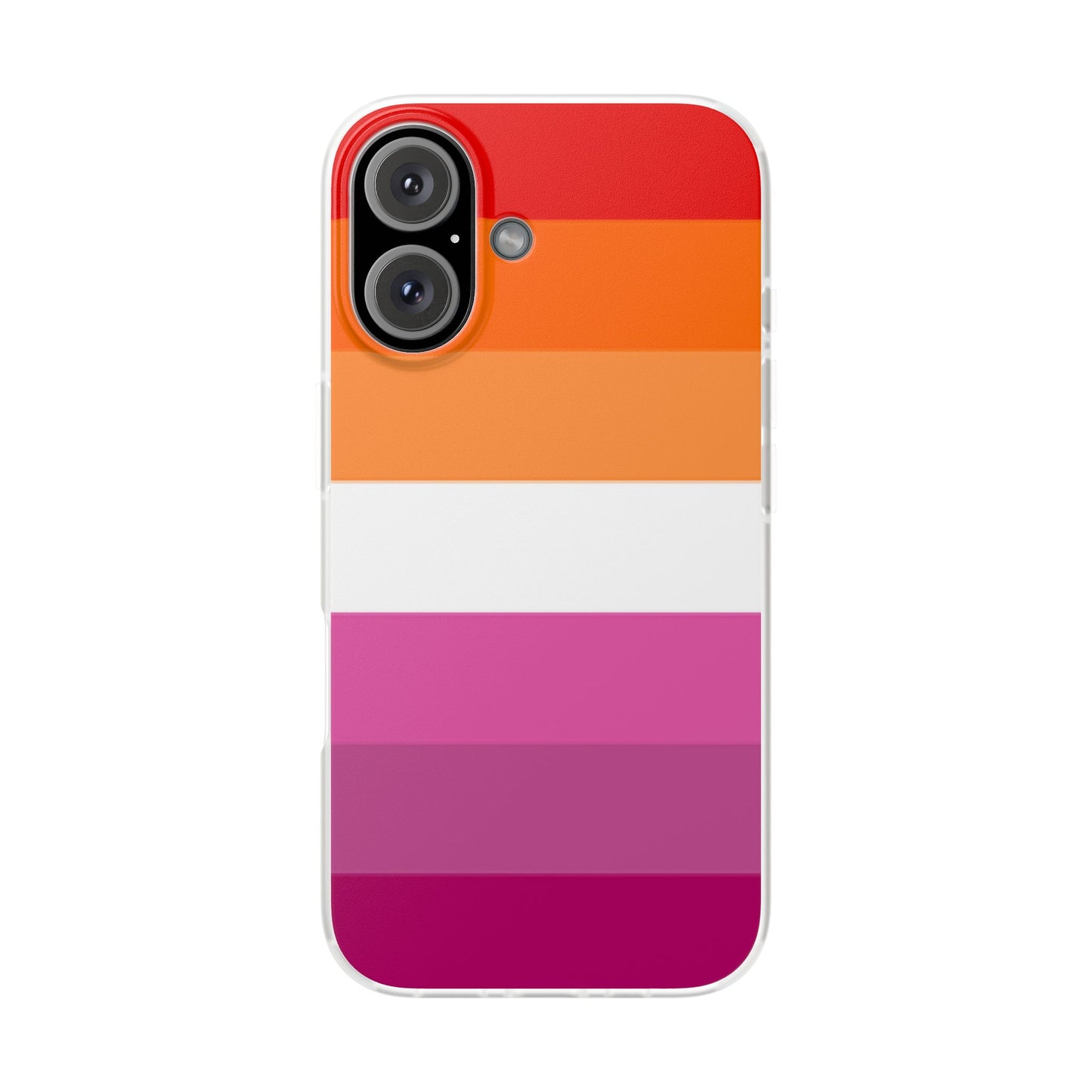 Lesbian Pride Flag iPhone Flexi Case - Multiple Generations