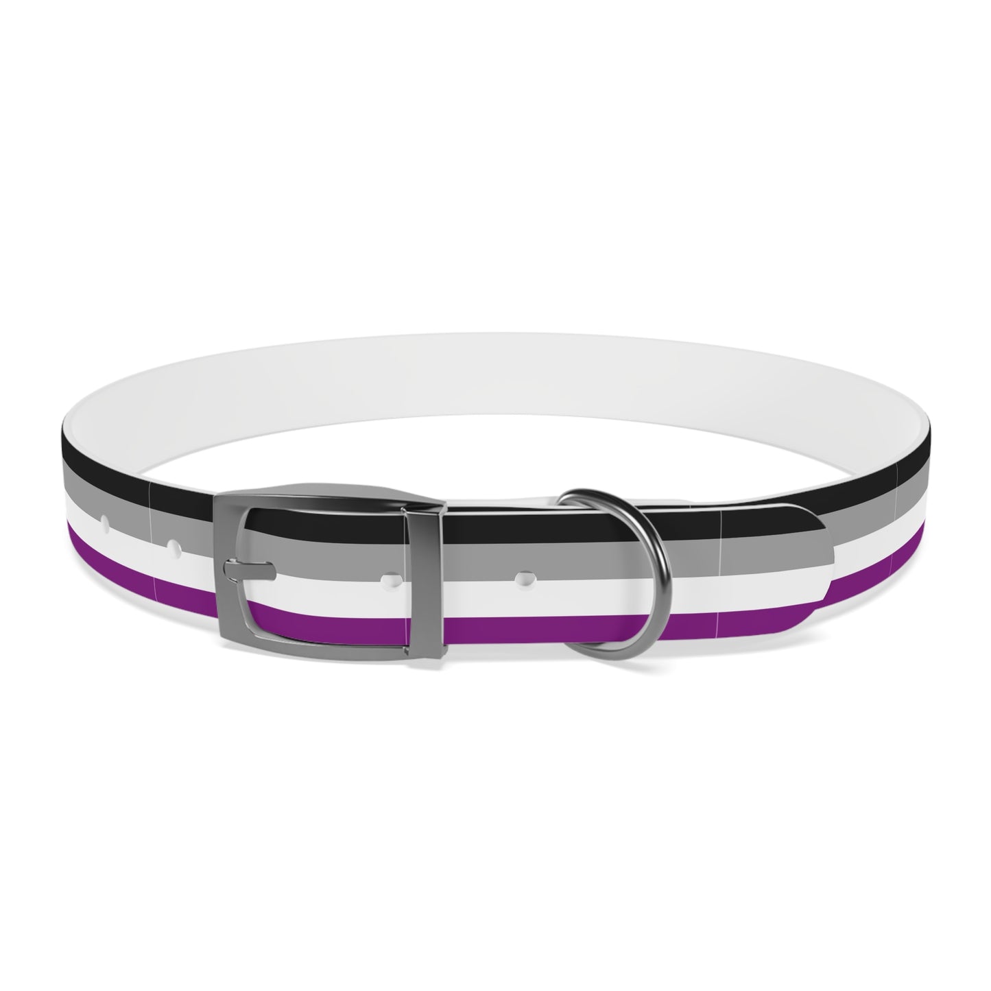 Asexual Pride Flag Dog Collar