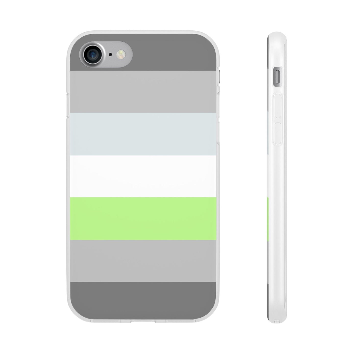 Demiagender Pride Flag iPhone Flexi Case - Multiple Generations