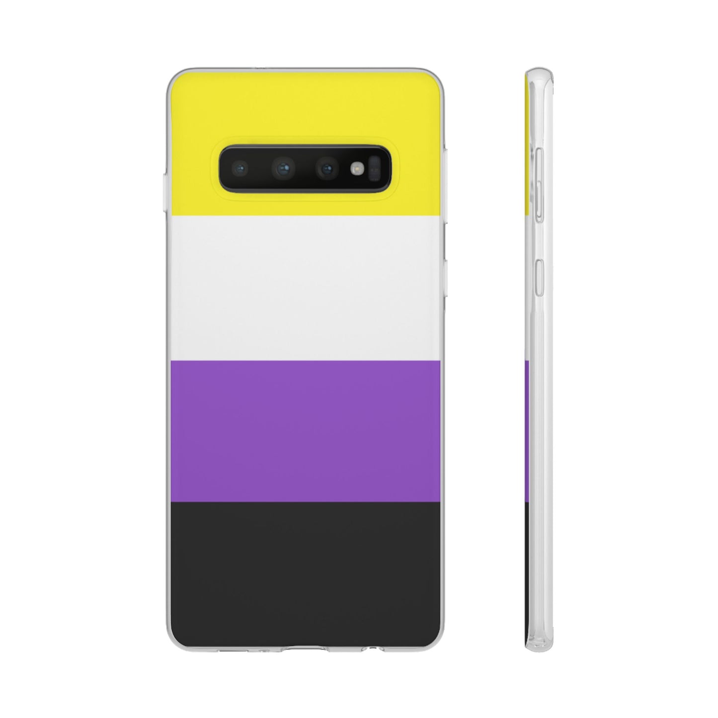 Non-Binary Pride Flag Samsung Flexi Case - Multiple Generations