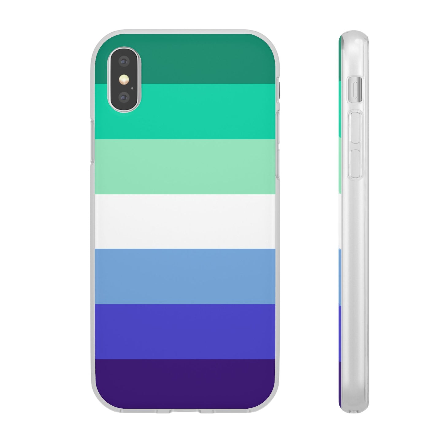 MLM Pride Flag iPhone Flexi Case - Multiple Generations