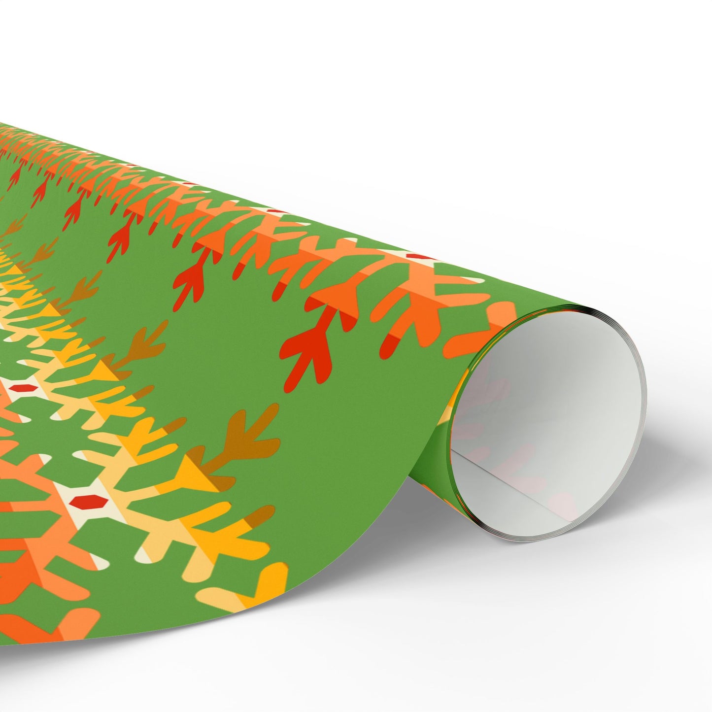 Butch Pride Flag (Mod Q) Snowflake Wrapping Paper - Multiple Sizes/Finishes