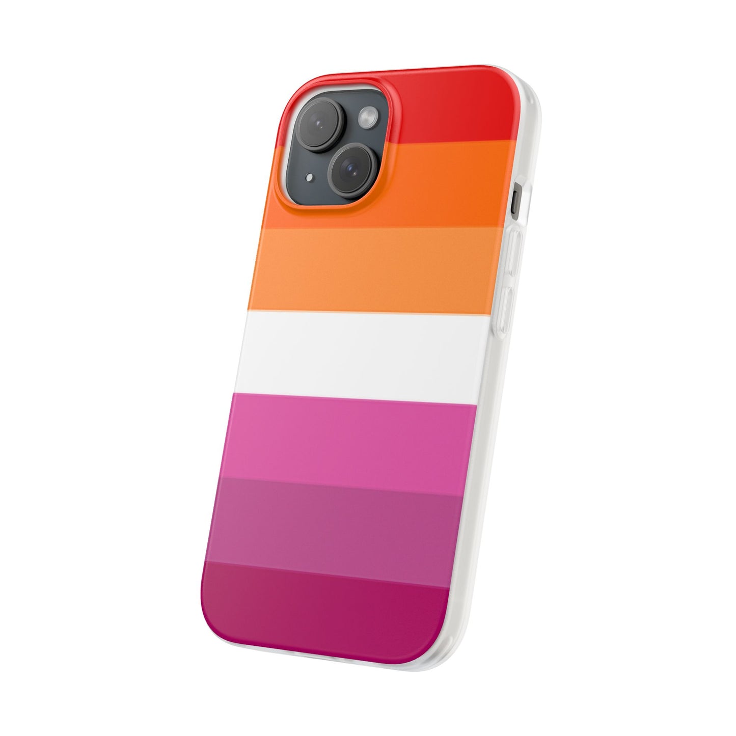 Lesbian Pride Flag iPhone Flexi Case - Multiple Generations