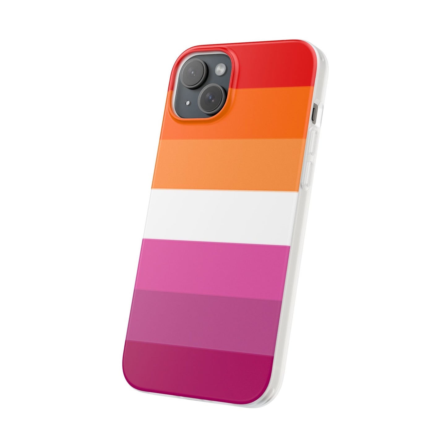 Lesbian Pride Flag iPhone Flexi Case - Multiple Generations