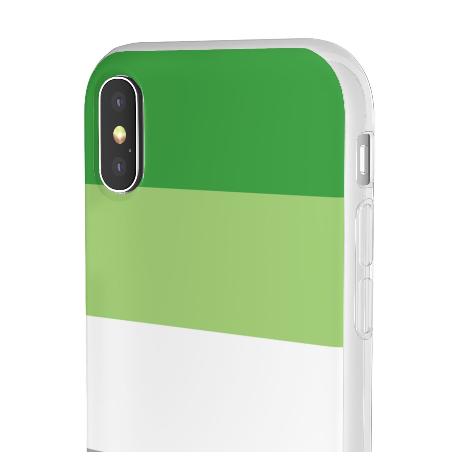 Aromantic Pride Flag iPhone Flexi Case - Multiple Generations
