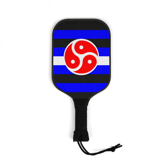 BDSM Fetish Pride Flag Pickleball Paddle Set