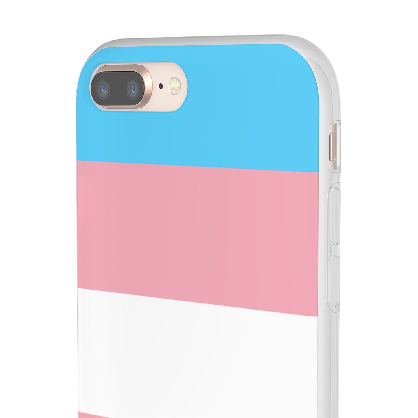 Transgender Pride Flag iPhone Flexi Case - Multiple Generations