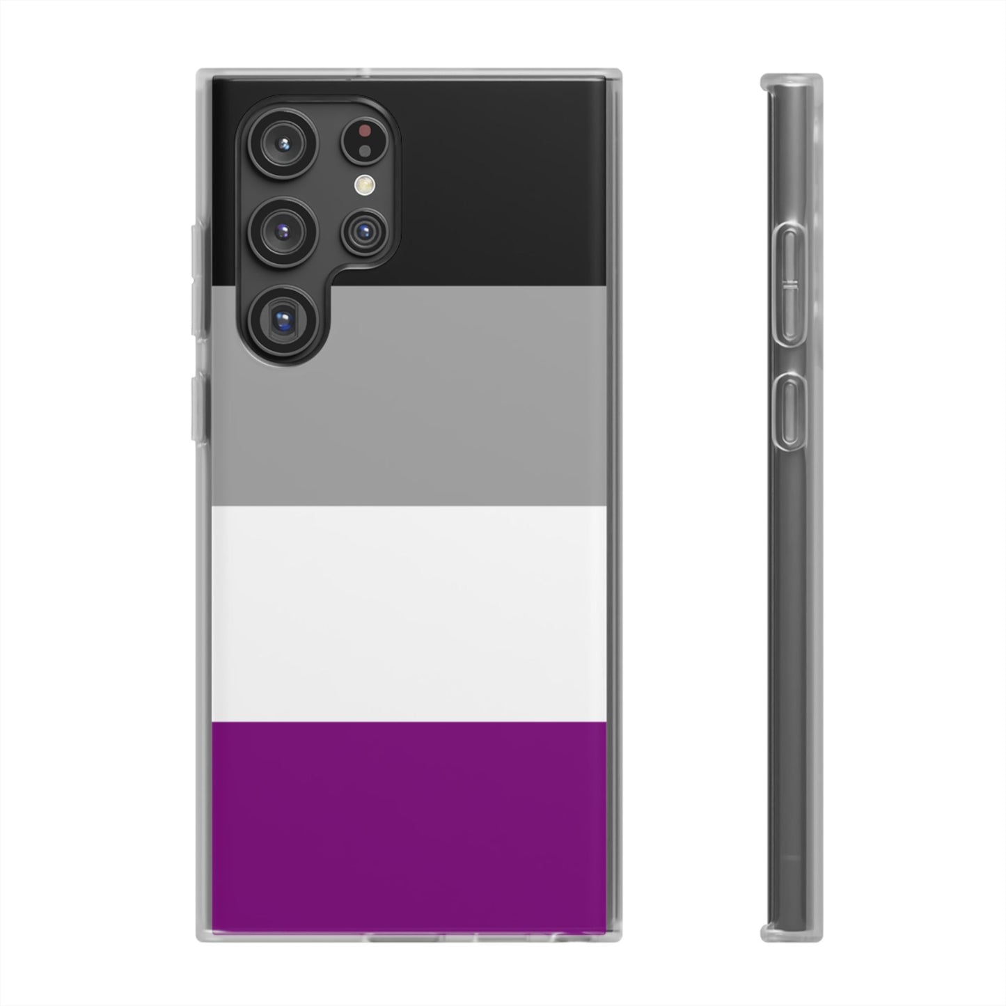 Asexual Pride Flag Samsung Flexi Case - Multiple Generations