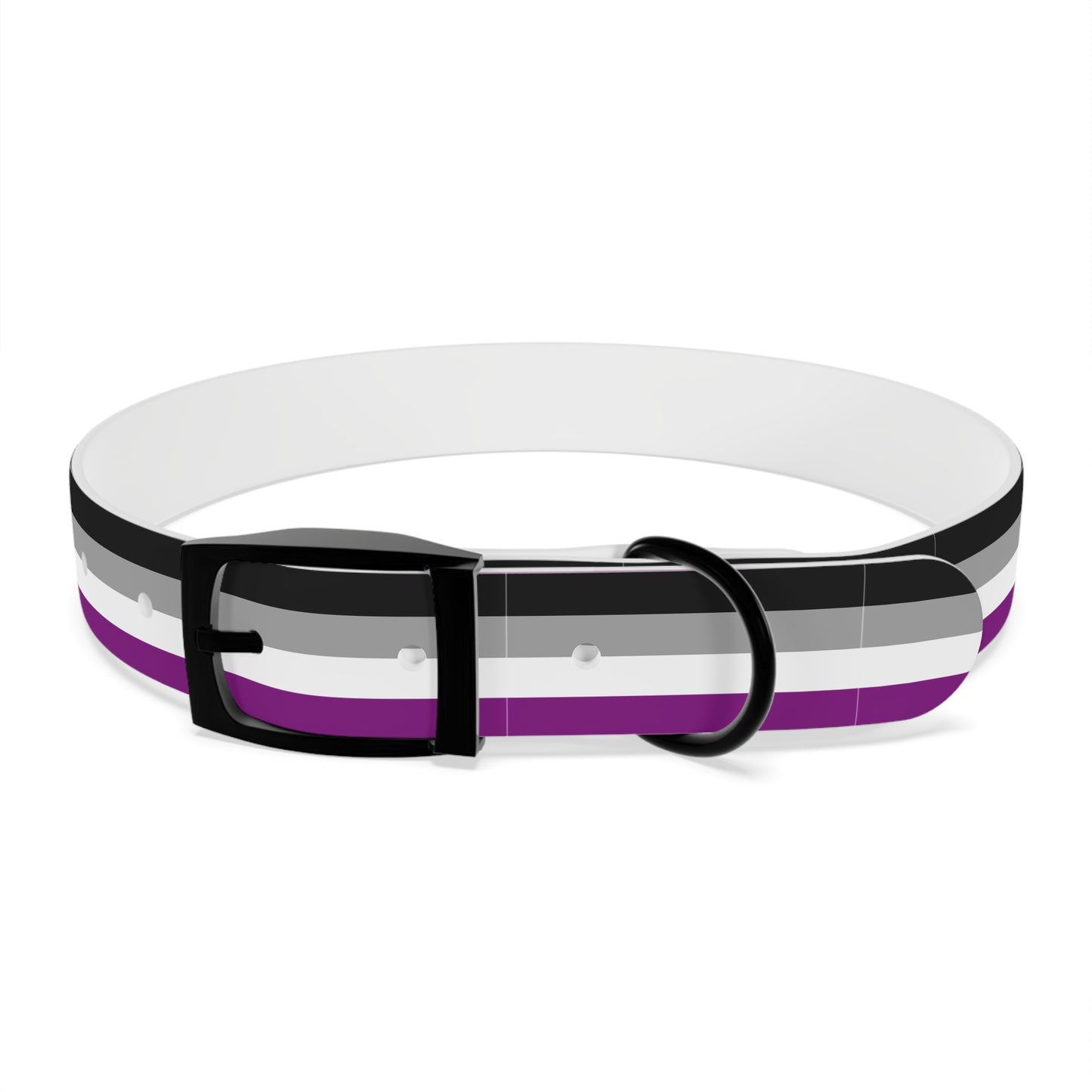 Asexual Pride Flag Dog Collar