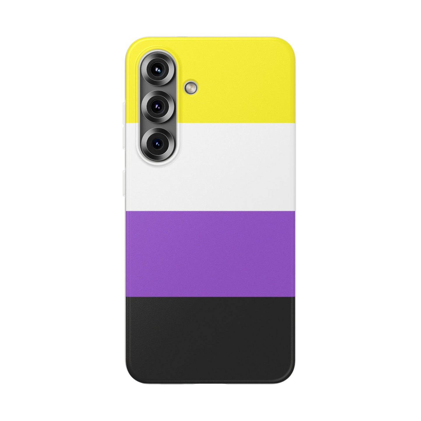 Non-Binary Pride Flag Samsung Flexi Case - Multiple Generations