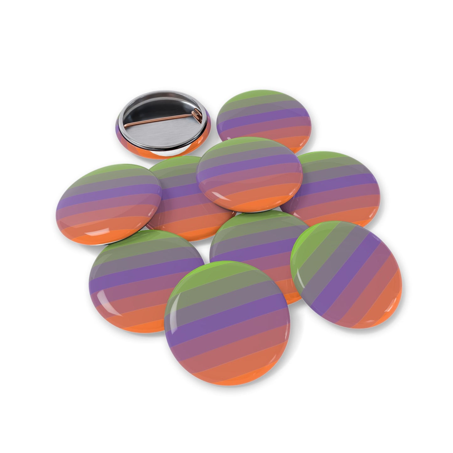 Aliagender Pride Flag Round Pin