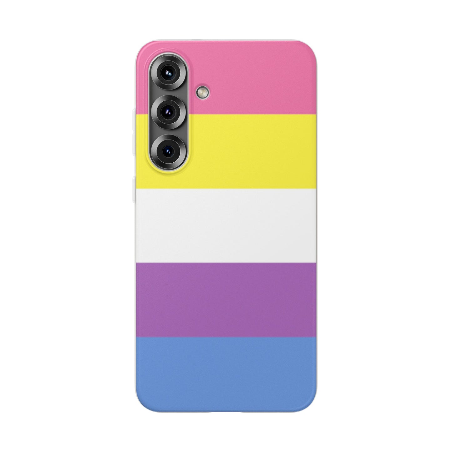 Bigender Pride Flag Samsung Flexi Case - Multiple Generations