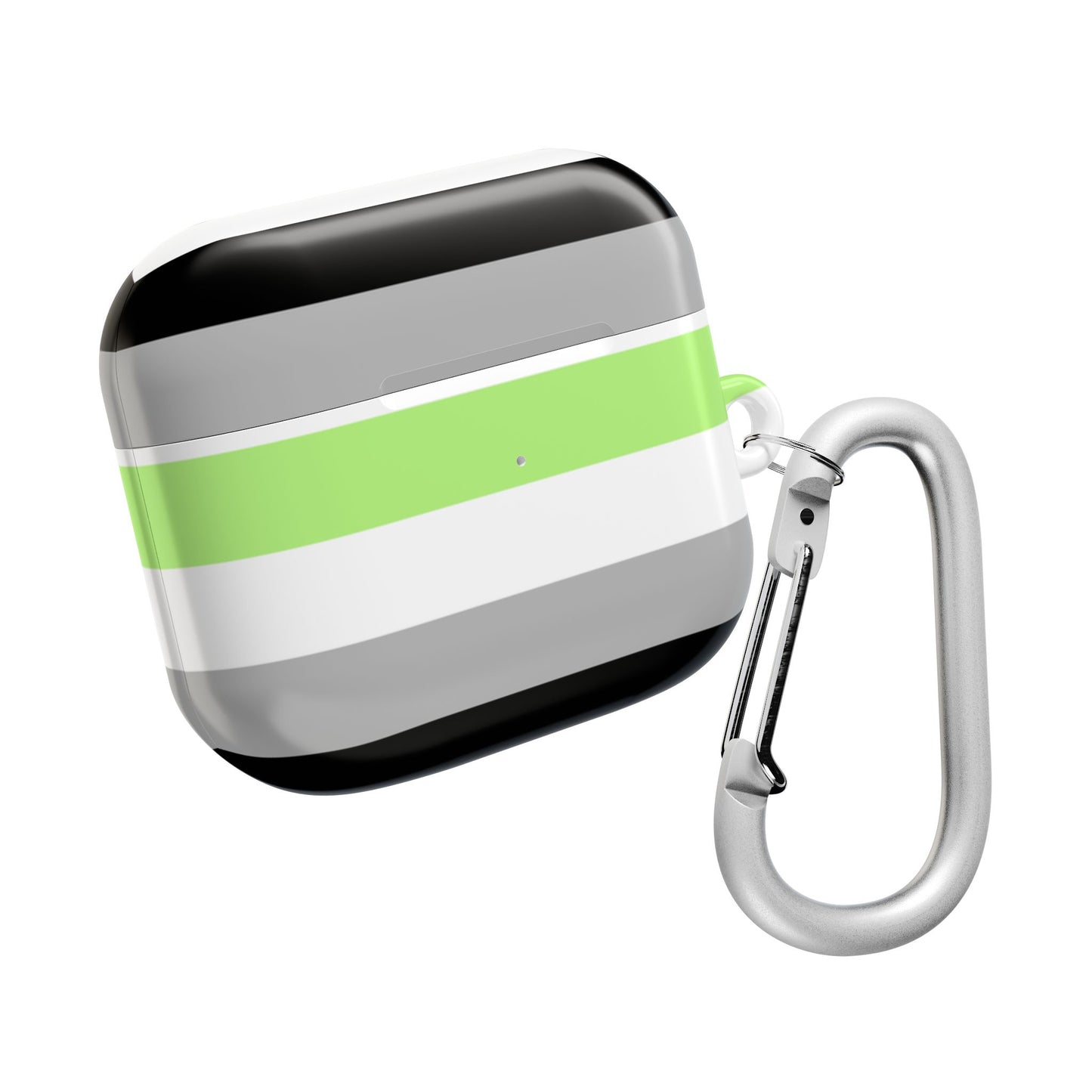 Agender Pride Flag AirPod Case - Multiple Generations