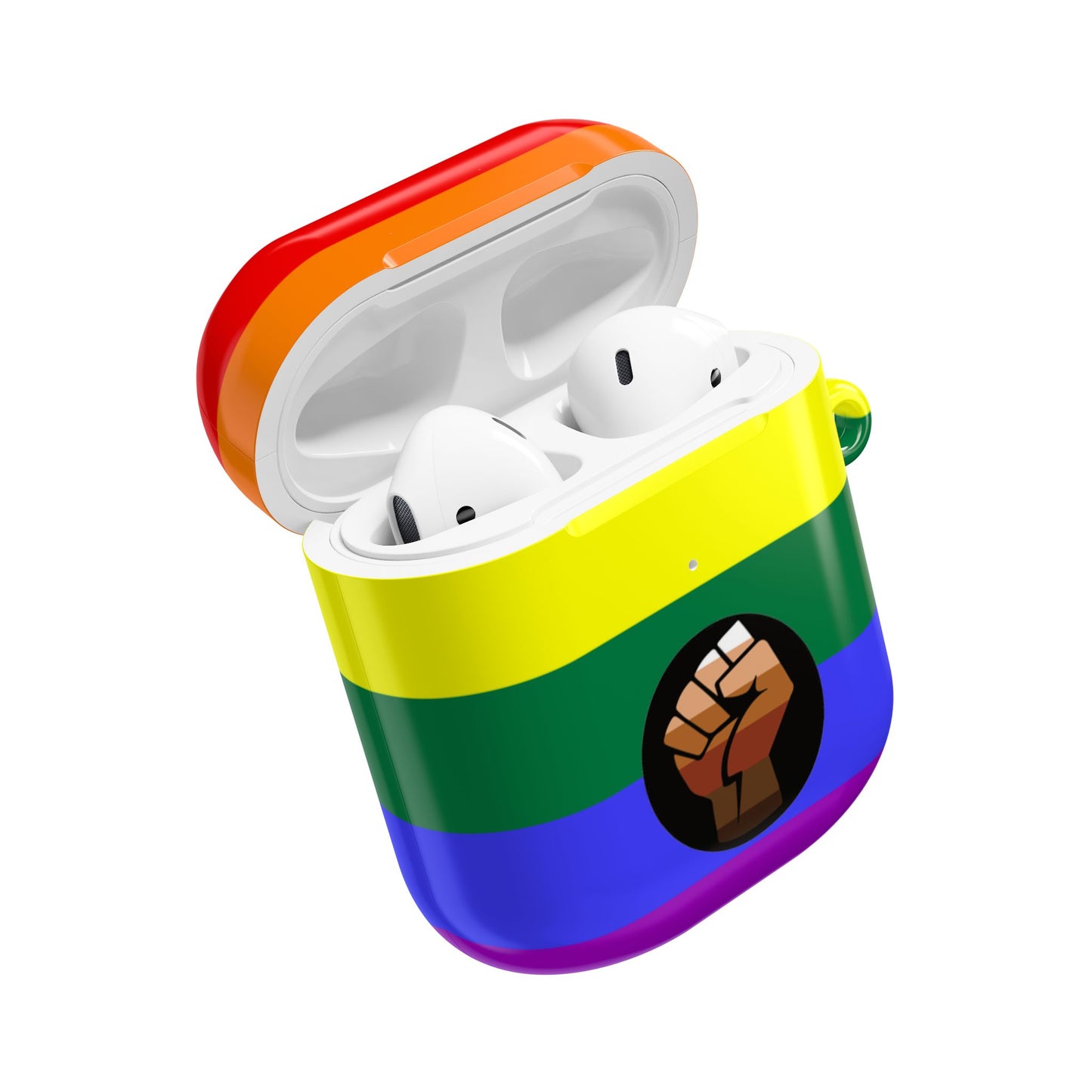 QPOC Pride Flag AirPod Case - Multiple Generations