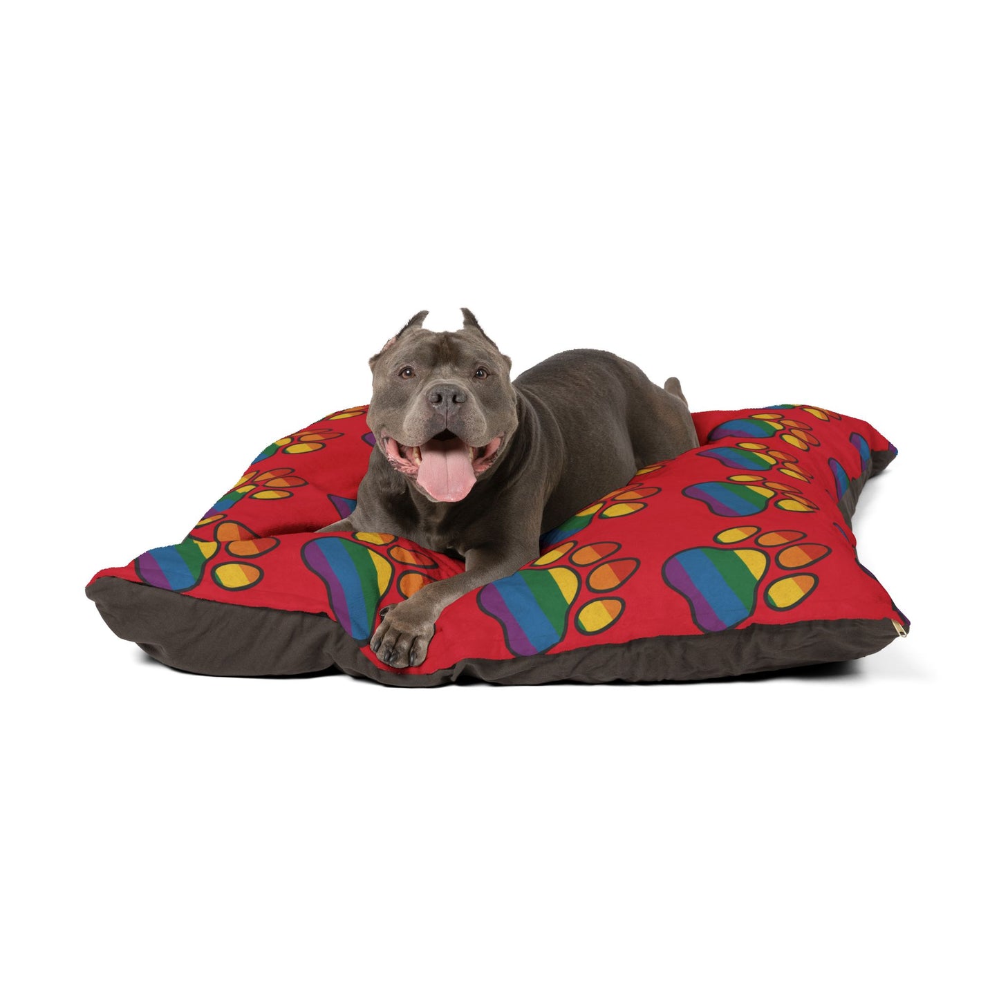 Radical Pet Paw Print Pet Bed