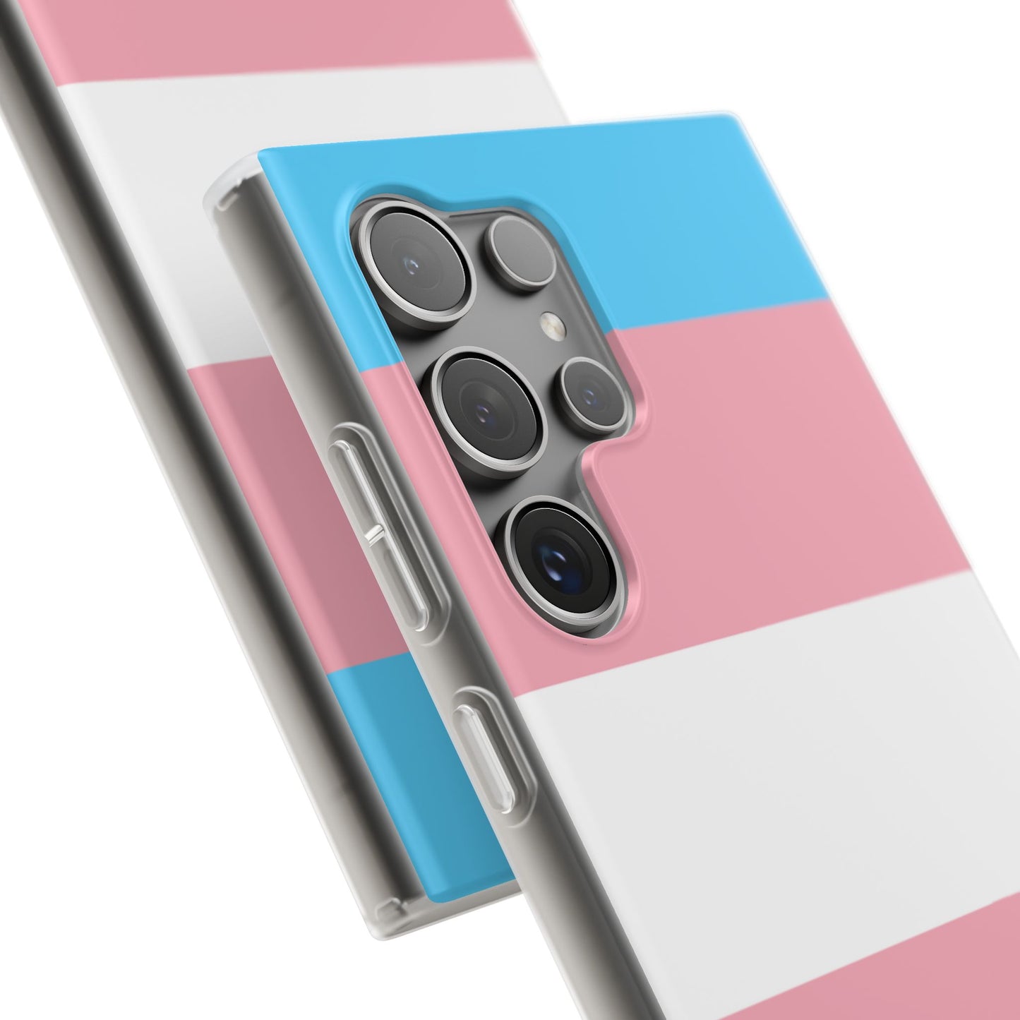 Transgender Pride Flag Samsung Flexi Case - Multiple Generations