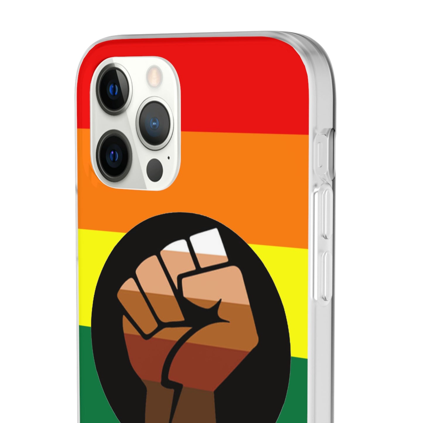 QPOC Pride Flag iPhone Flexi Case - Multiple Generations