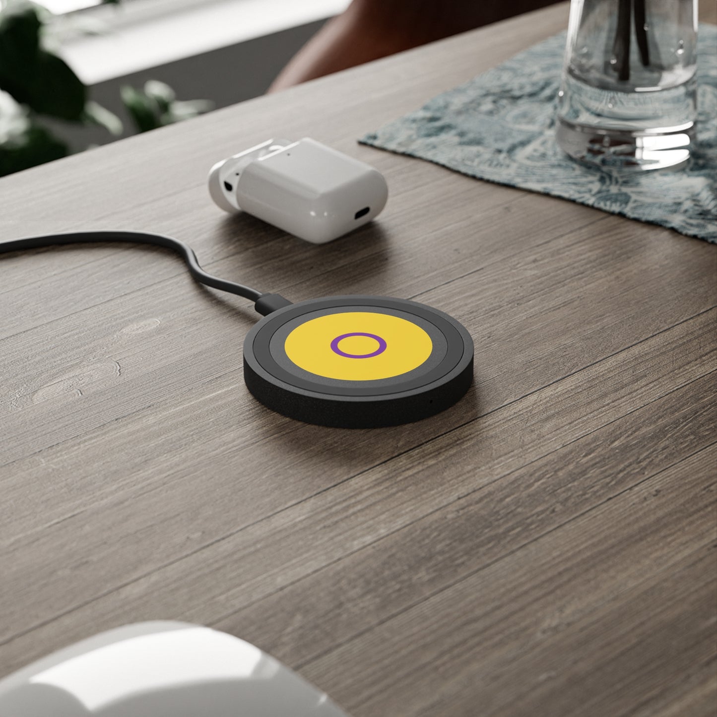 Intersex Pride Flag Wireless Charger