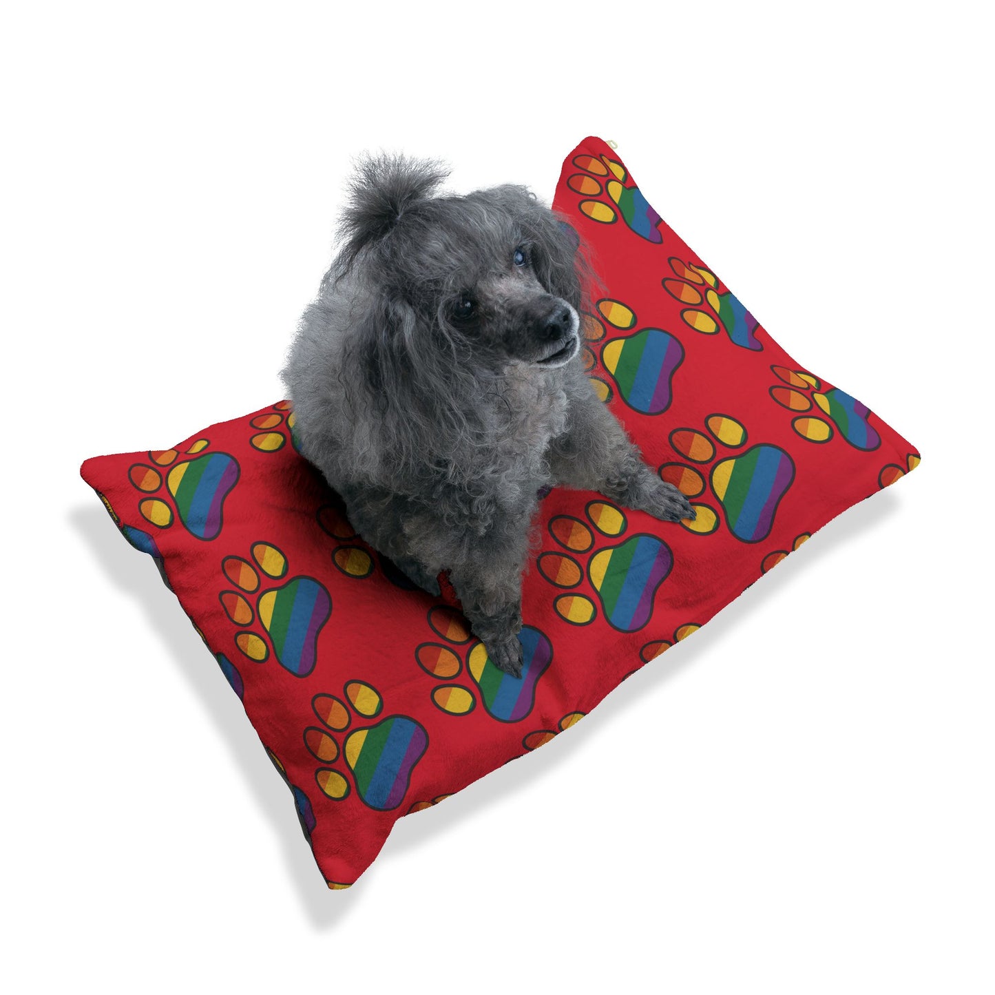 Radical Pet Paw Print Pet Bed