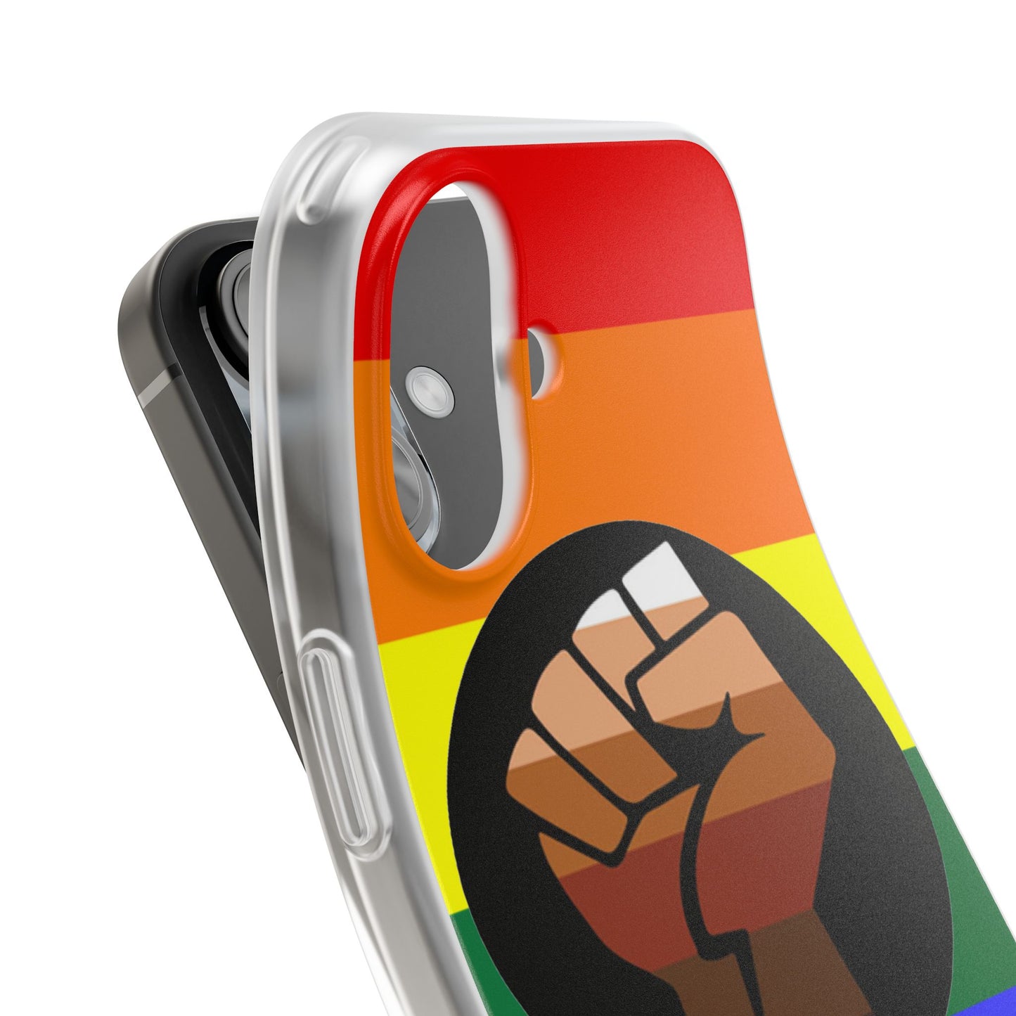 QPOC Pride Flag iPhone Flexi Case - Multiple Generations