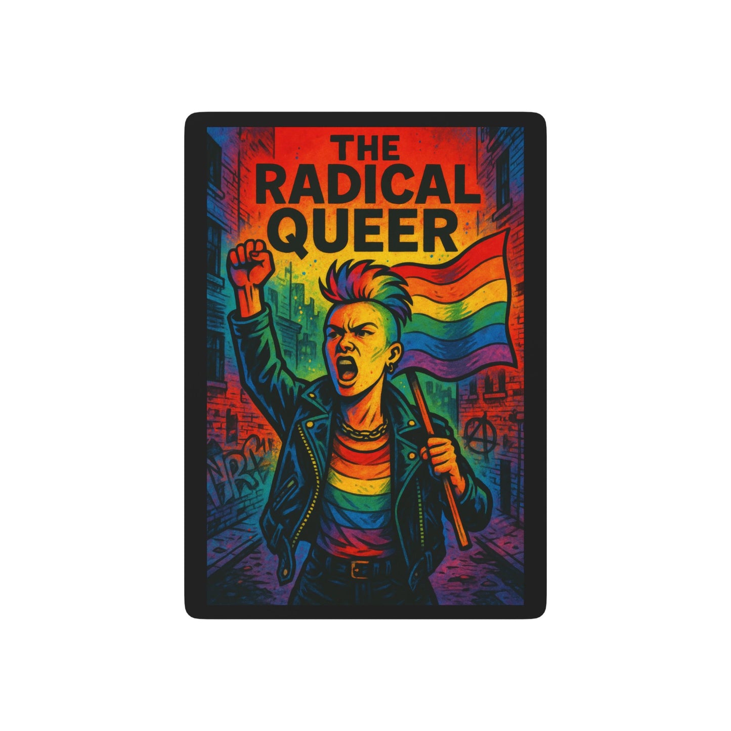 The Radical Queer Poster Poker Playing Cards