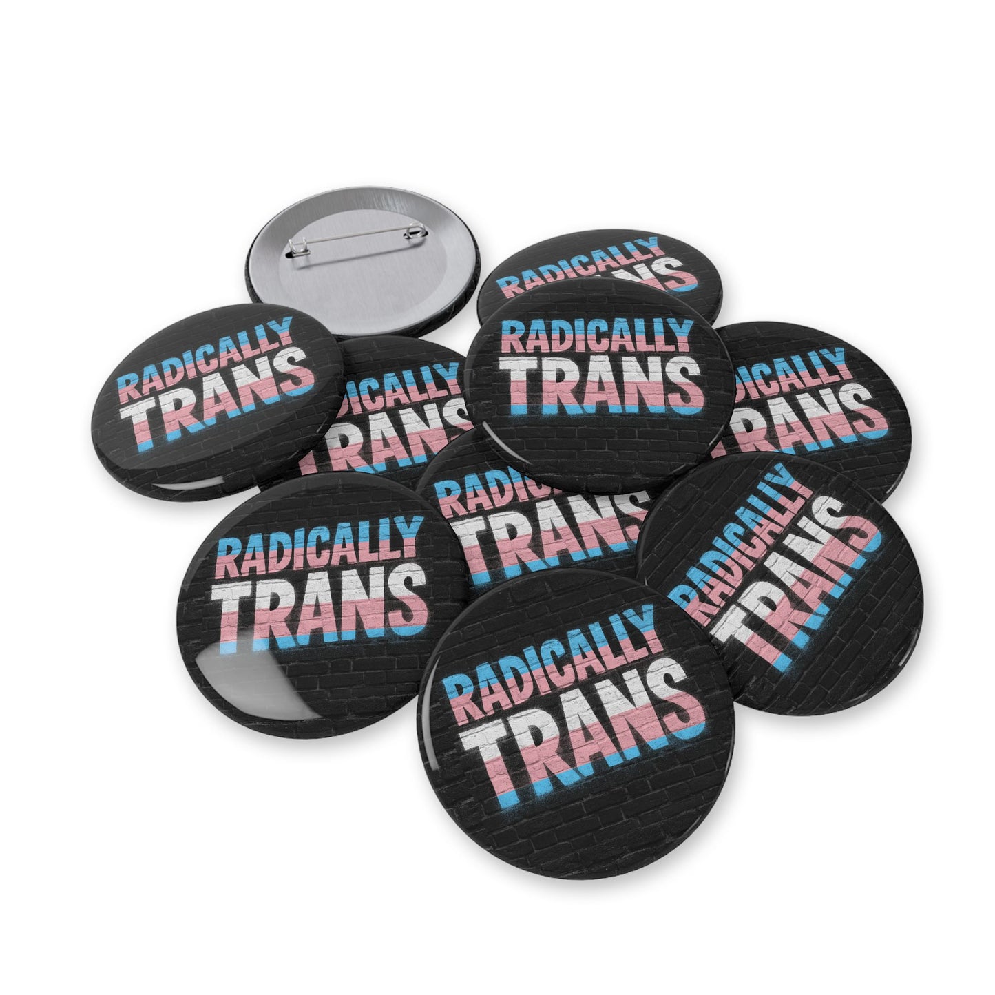 Radically Trans Round Pins - Multiple Sizes