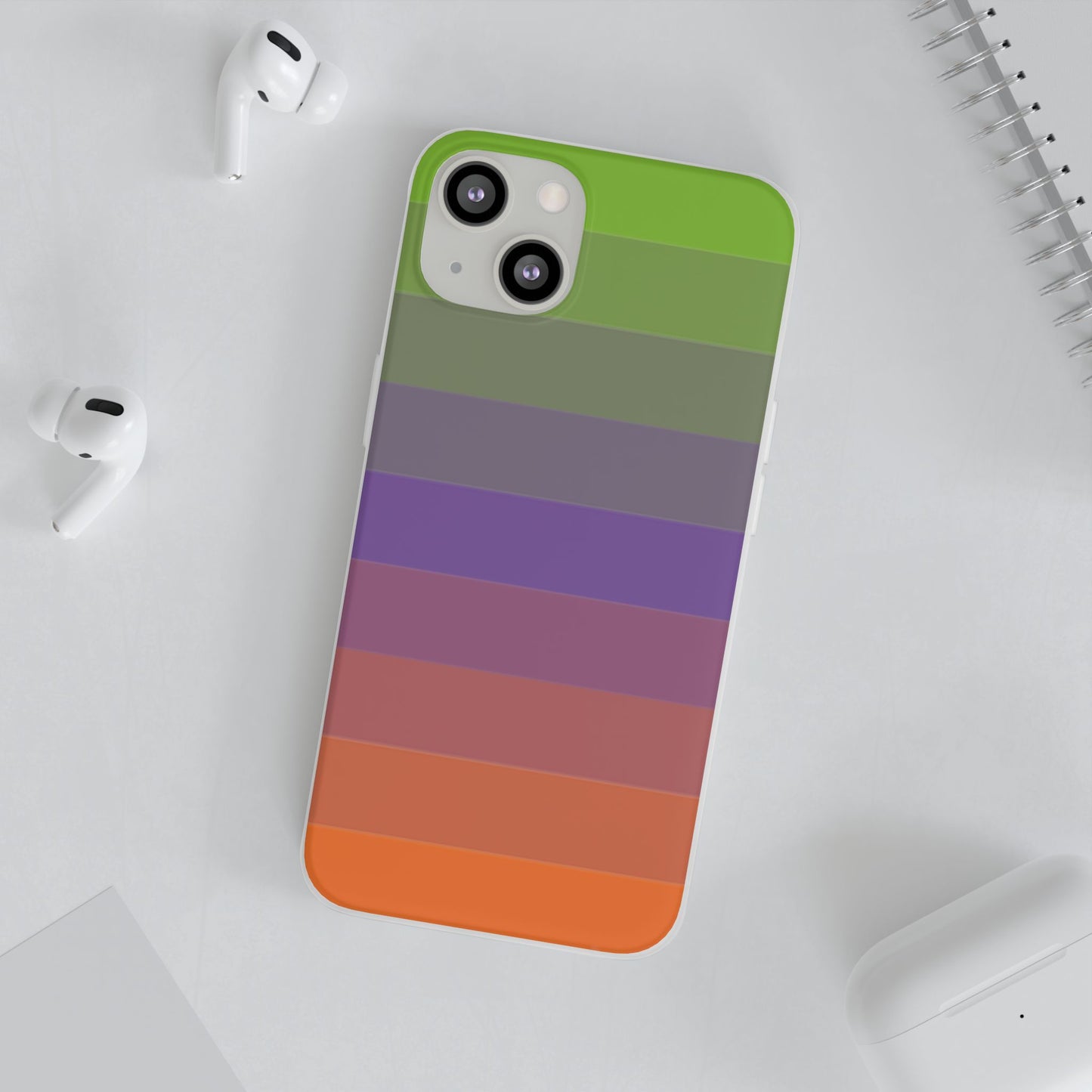 Aliagender Pride Flag iPhone Flexi Case - Multiple Generations