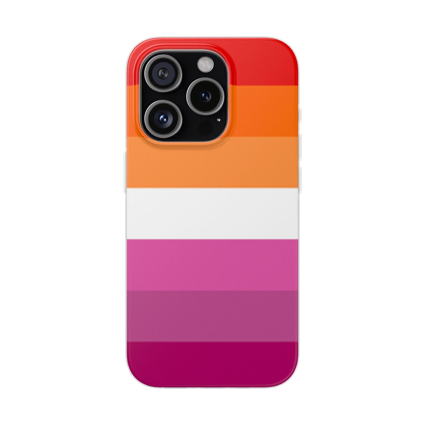 Lesbian Pride Flag iPhone Flexi Case - Multiple Generations