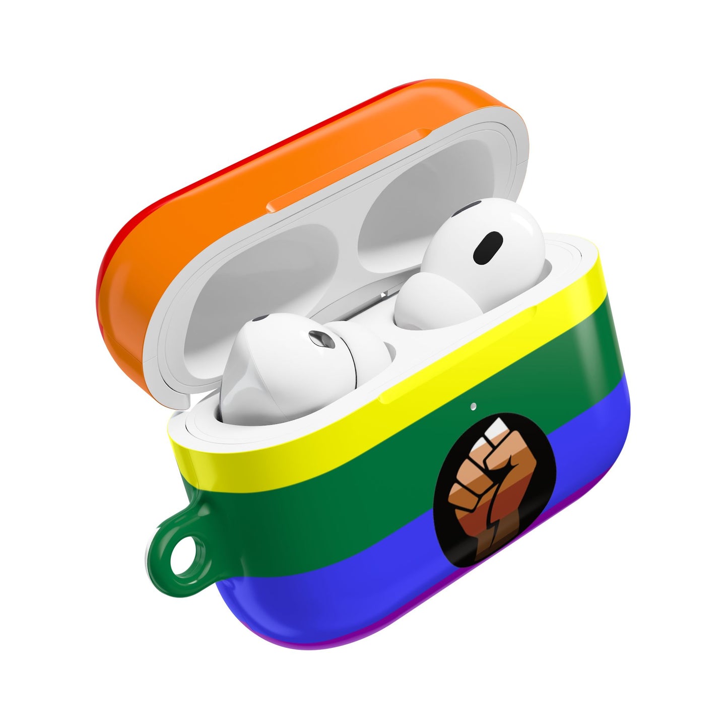 QPOC Pride Flag AirPod Case - Multiple Generations