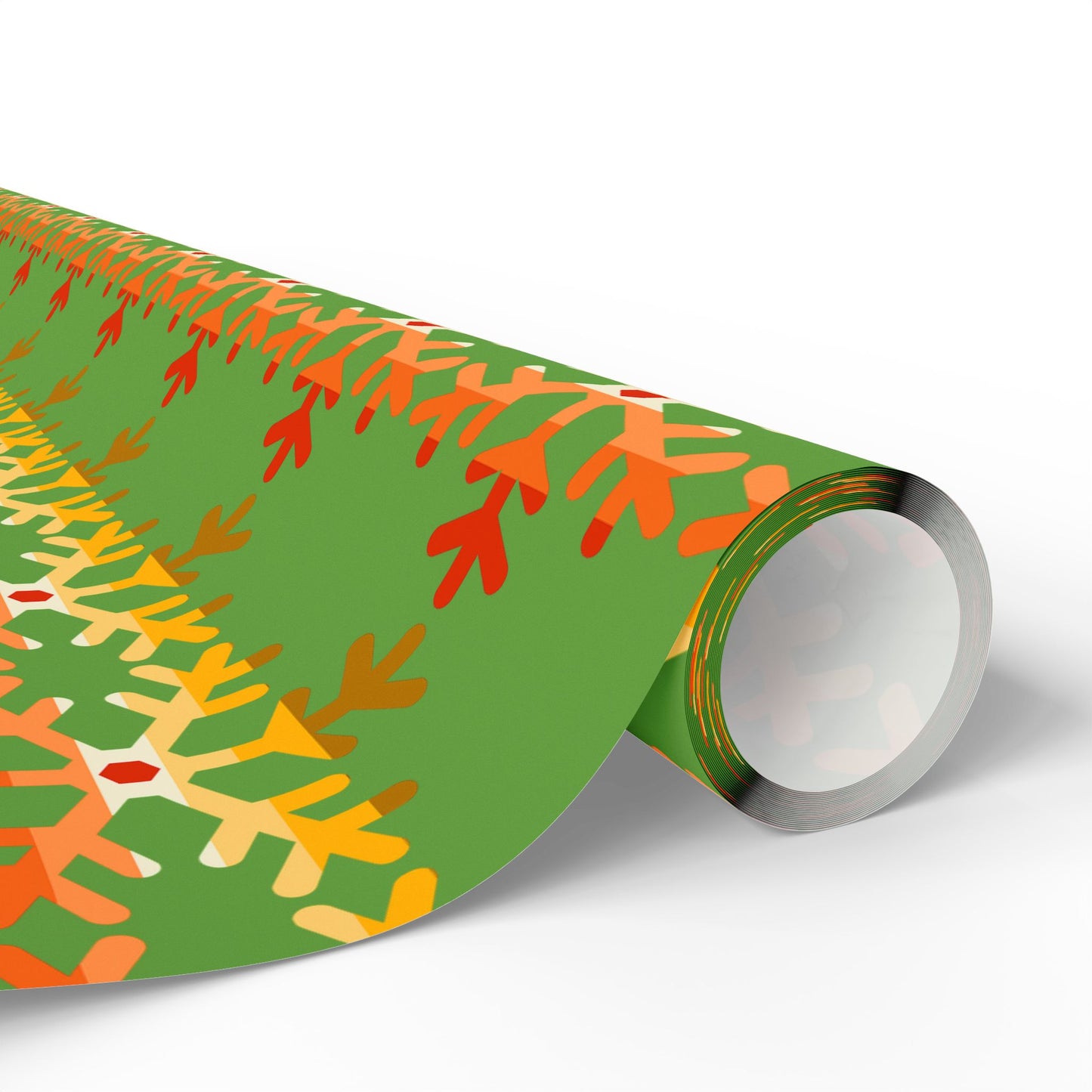 Butch Pride Flag (Mod Q) Snowflake Wrapping Paper - Multiple Sizes/Finishes