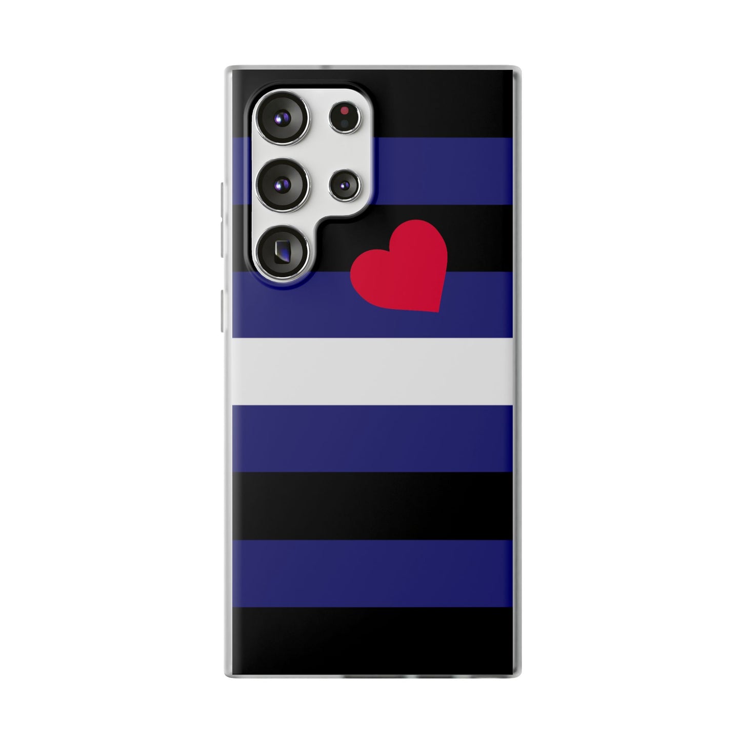Leather Pride Flag Samsung Flexi Case - Multiple Generations