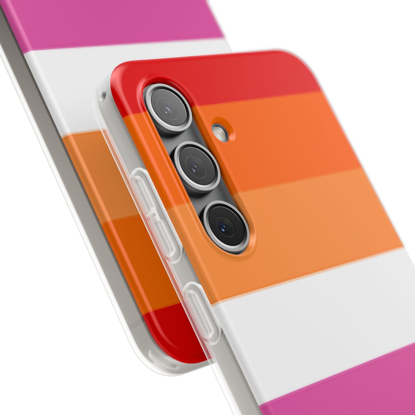 Lesbian Pride Flag Samsung Flexi Case - Multiple Generations