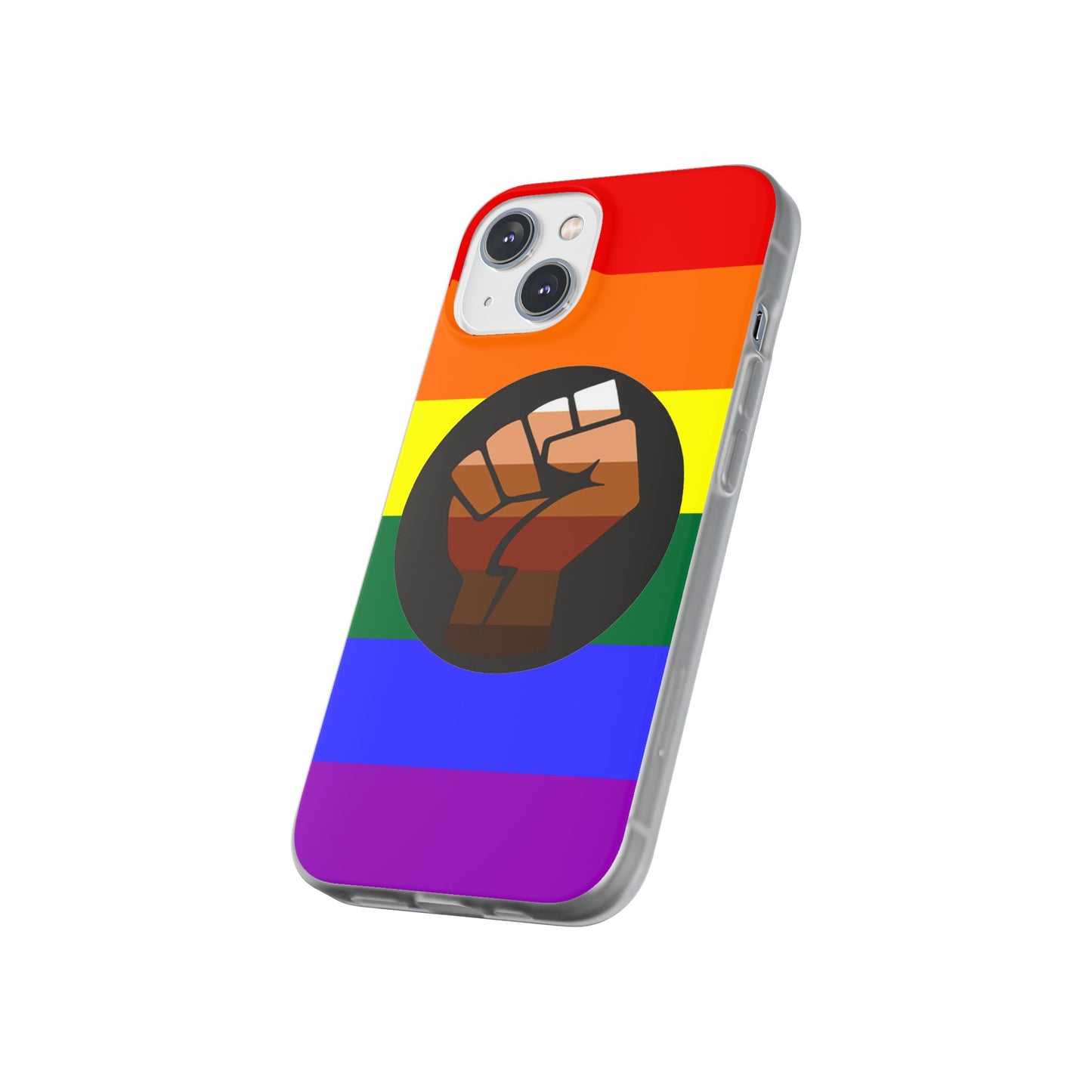 QPOC Pride Flag iPhone Flexi Case - Multiple Generations