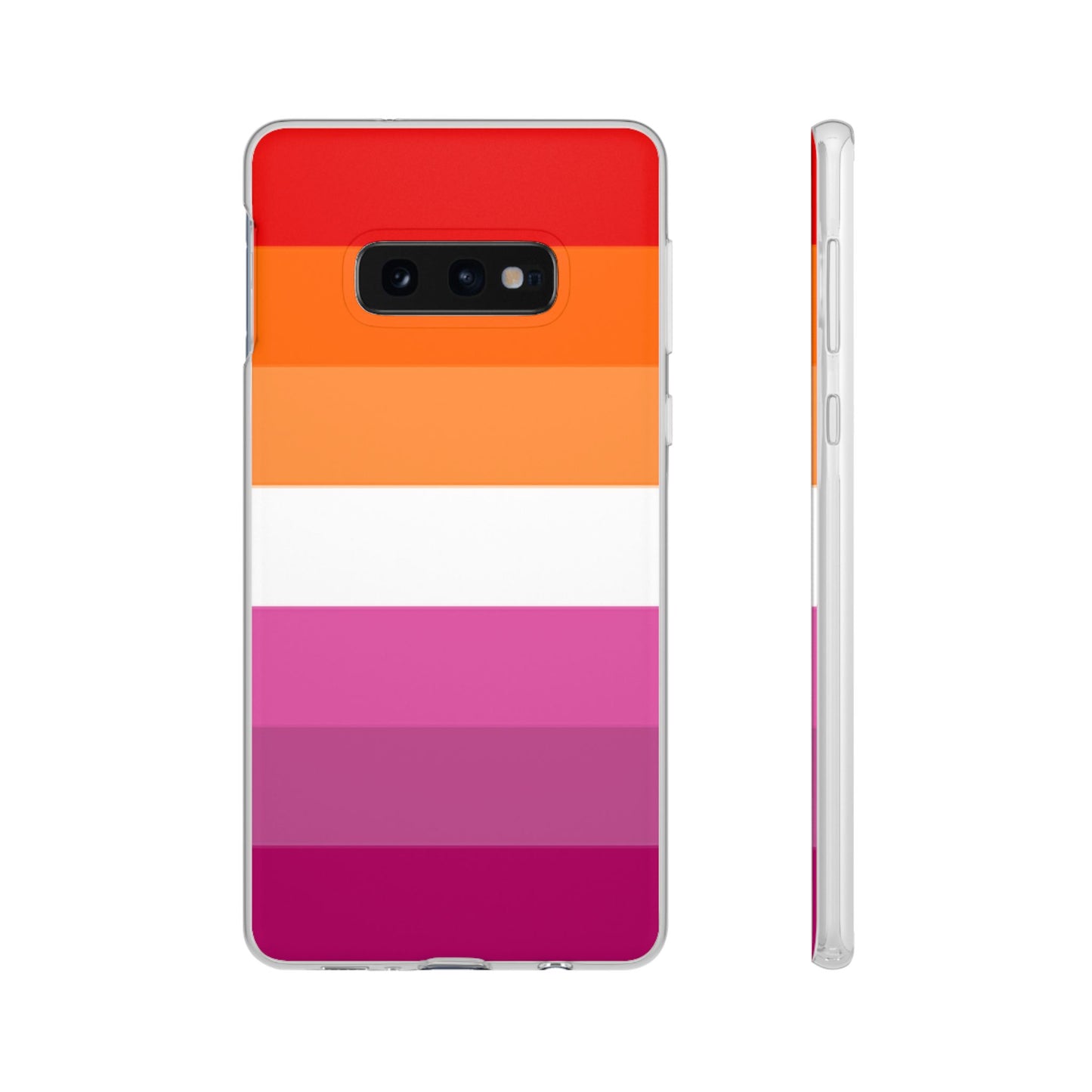 Lesbian Pride Flag Samsung Flexi Case - Multiple Generations
