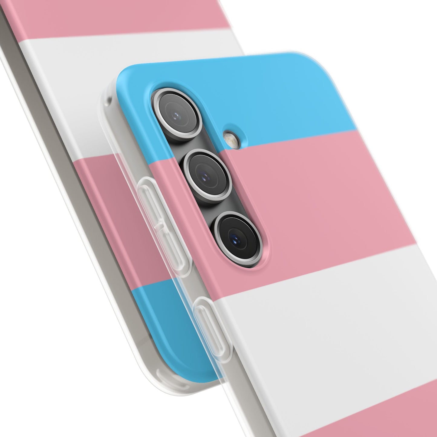 Transgender Pride Flag Samsung Flexi Case - Multiple Generations