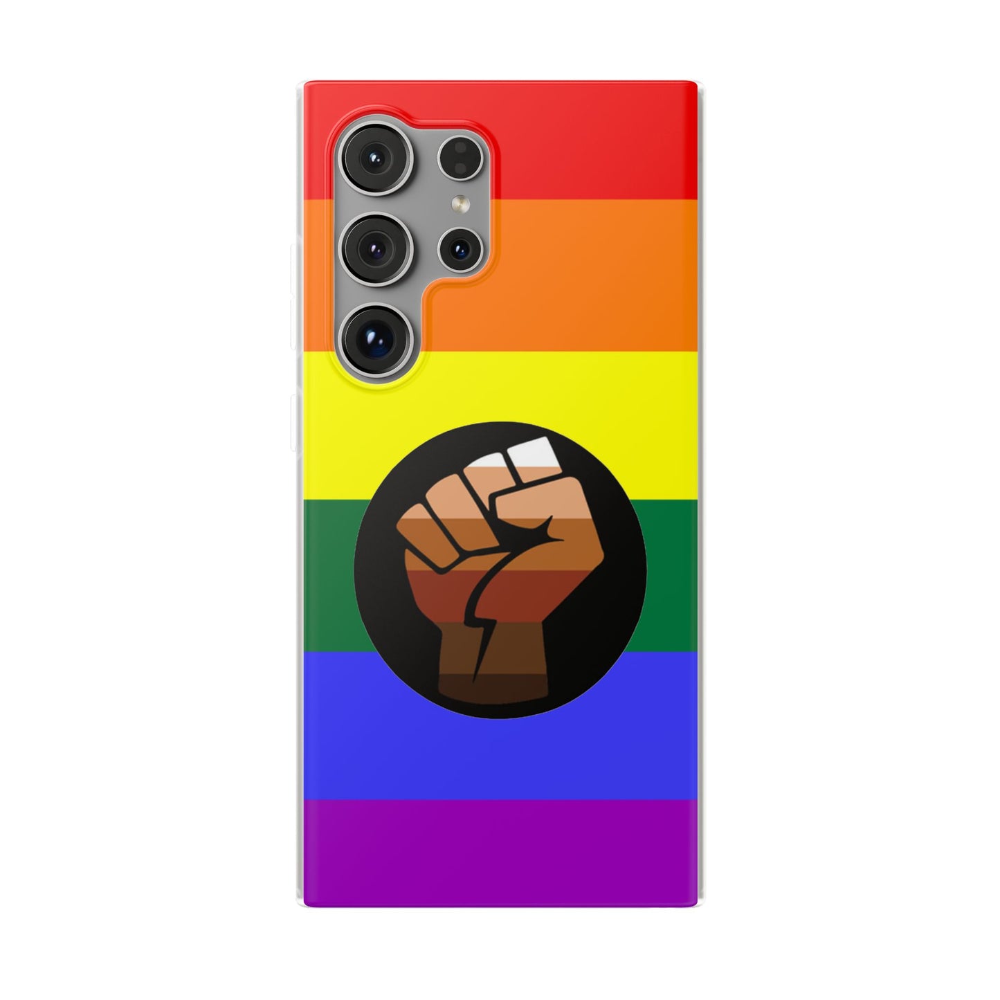 QPOC Pride Flag Samsung Flexi Case - Multiple Generations