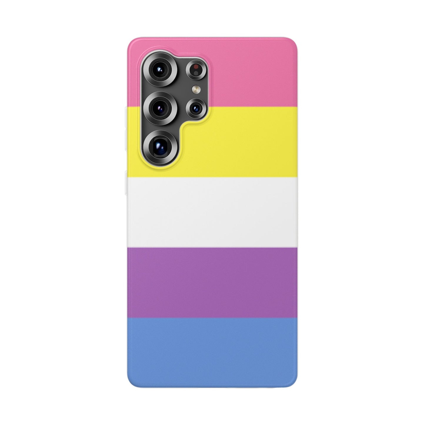Bigender Pride Flag Samsung Flexi Case - Multiple Generations