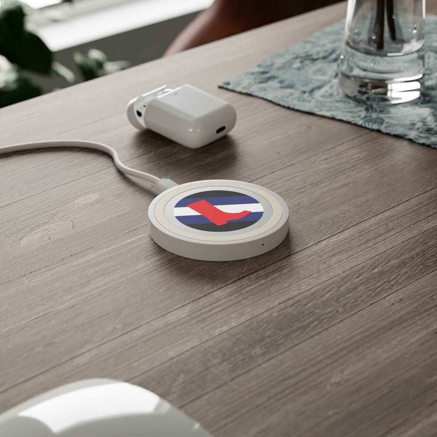 Boot Fetish Pride Flag Quake Wireless Charging Pad