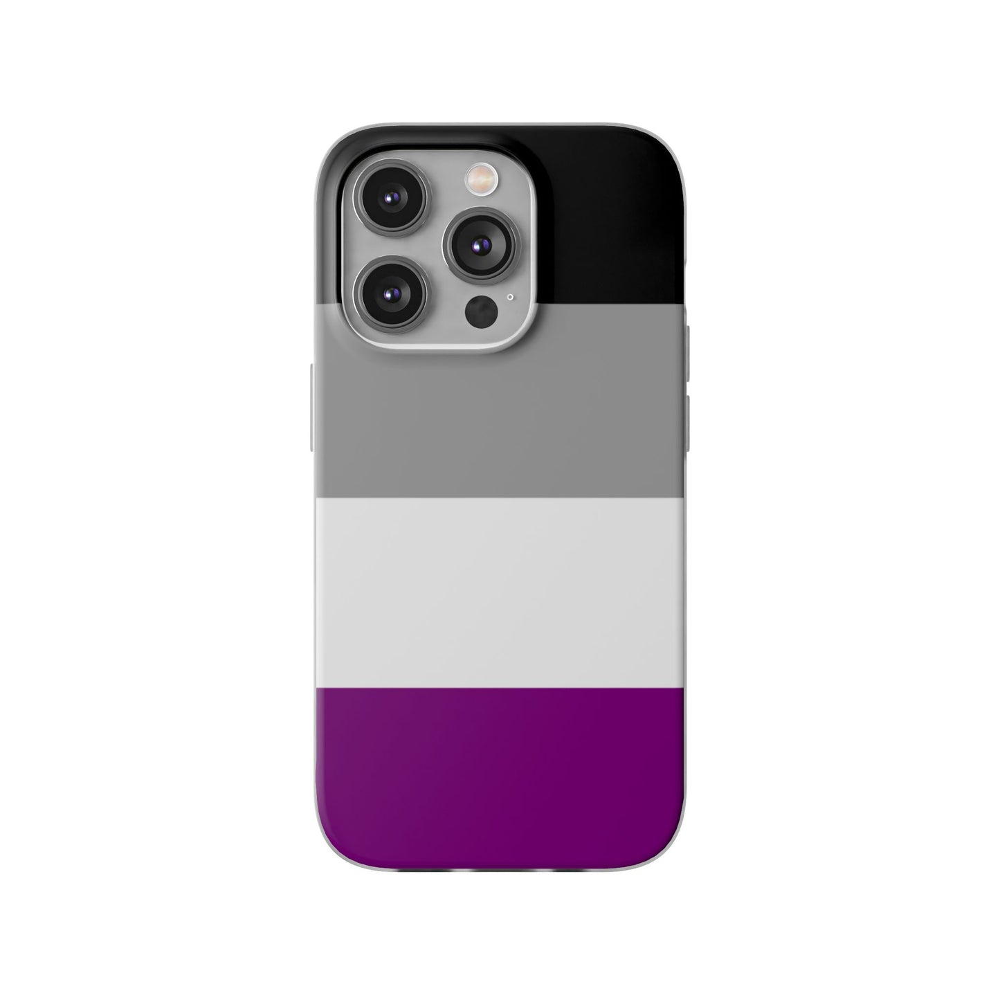 Asexual Pride Flag iPhone Flexi Case - Multiple Generations