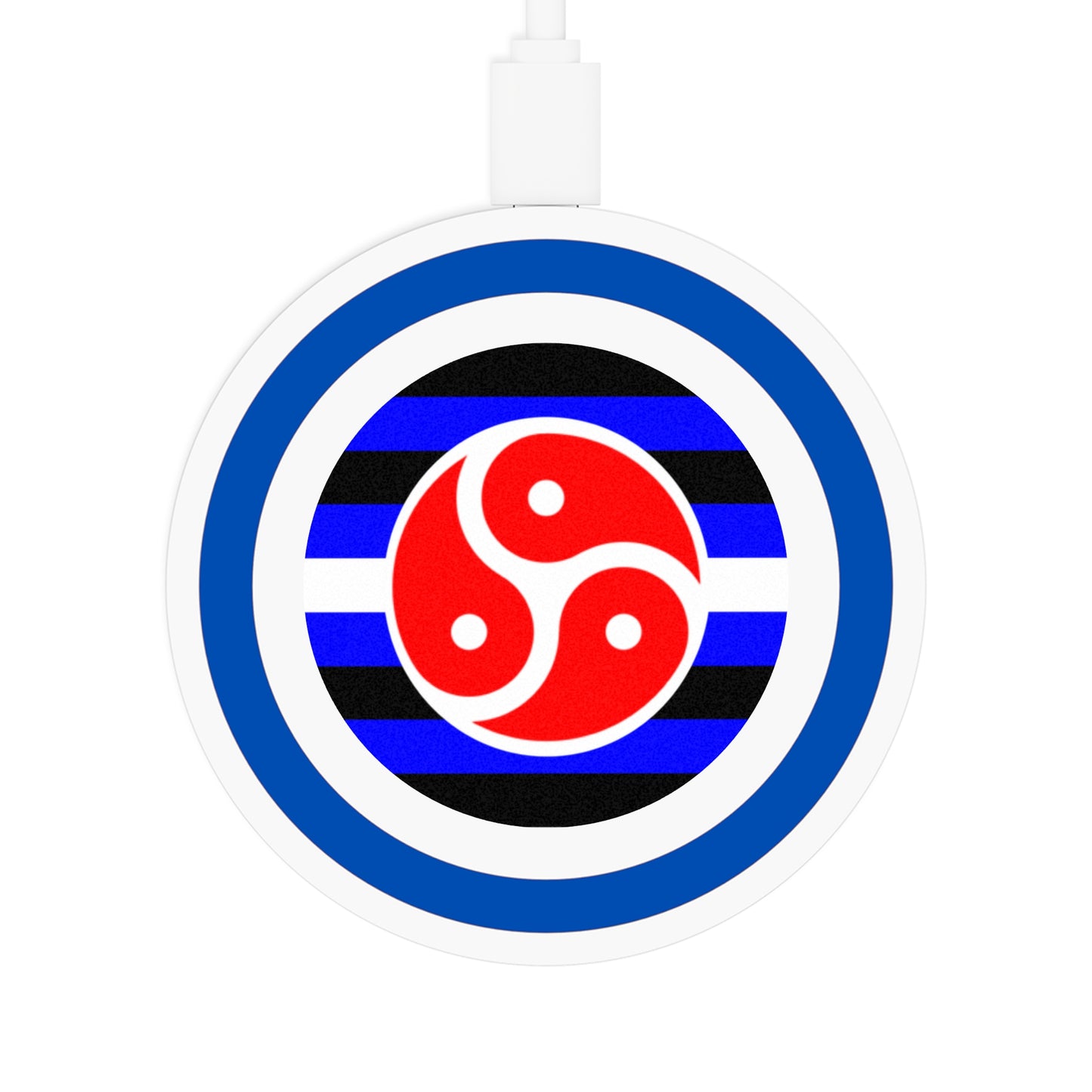 BDSM Fetish Pride Flag Wireless Charger