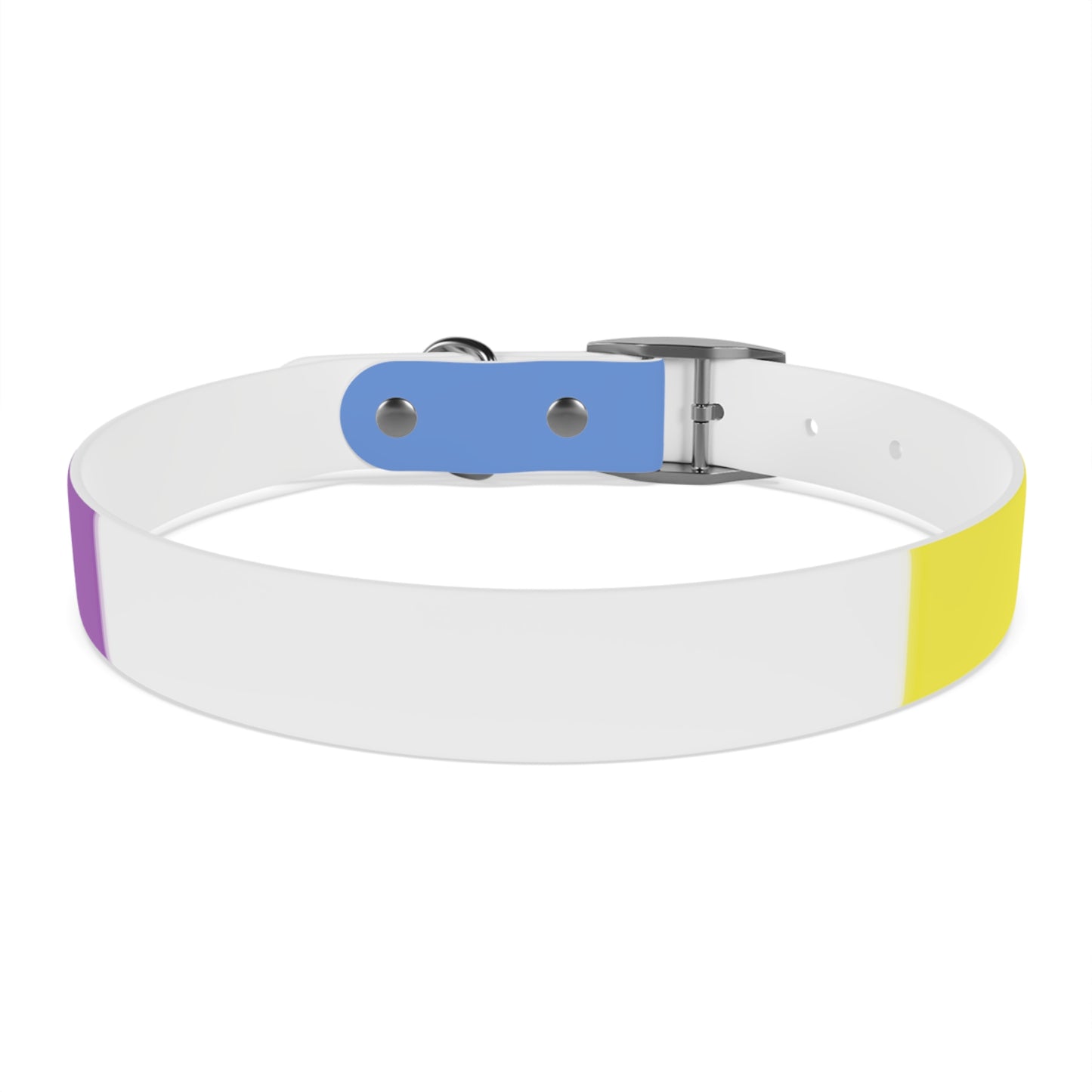 Bigender Pride Flag Dog Collar