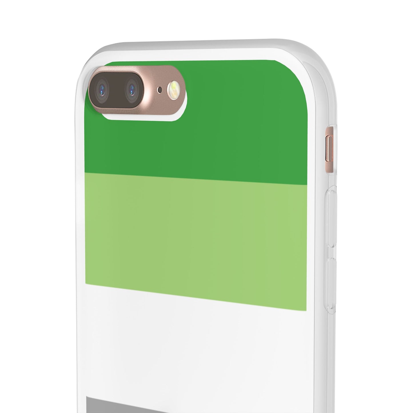 Aromantic Pride Flag iPhone Flexi Case - Multiple Generations