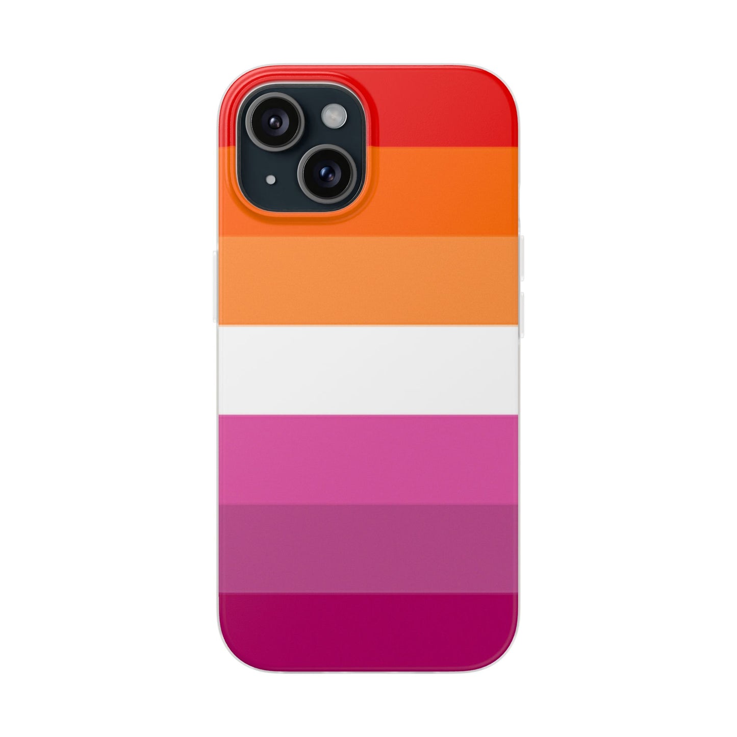 Lesbian Pride Flag iPhone Flexi Case - Multiple Generations