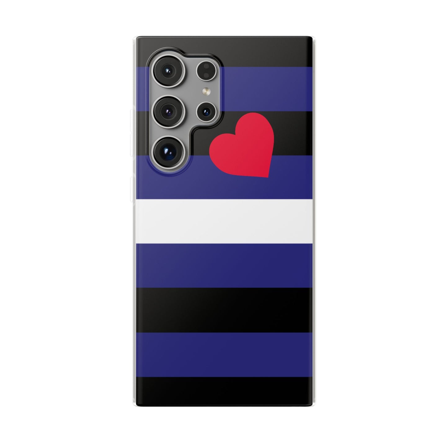 Leather Pride Flag Samsung Flexi Case - Multiple Generations